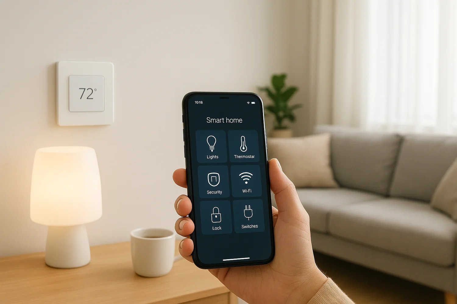 Modern Smart Living Room